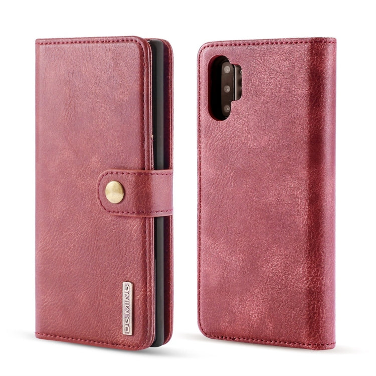 DG.MING Crazy Horse Texture Flip Detachable Magnetic Leather Case with Holder & Card Slots & Wallet, For Samsung Galaxy Note 10+, For iPhone 11 Pro Max, for iPhone 11 Pro, for Galaxy Note 10, for Galaxy Note 10+, for iPhone 11, For Samsung Galaxy Note 10 - HoMEdemic™ 