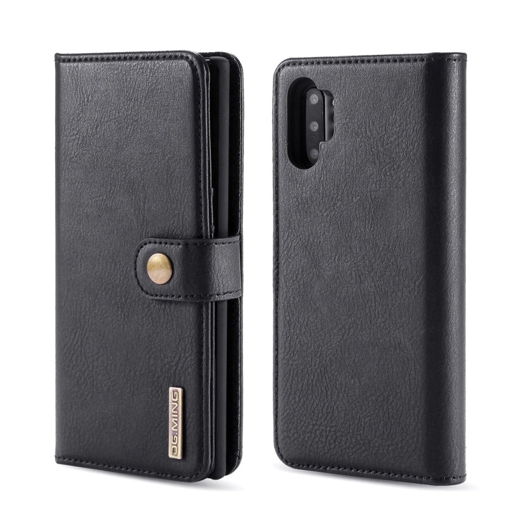 DG.MING Crazy Horse Texture Flip Detachable Magnetic Leather Case with Holder & Card Slots & Wallet, For Samsung Galaxy Note 10+, For iPhone 11 Pro Max, for iPhone 11 Pro, for Galaxy Note 10, for Galaxy Note 10+, for iPhone 11, For Samsung Galaxy Note 10 - HoMEdemic™ 