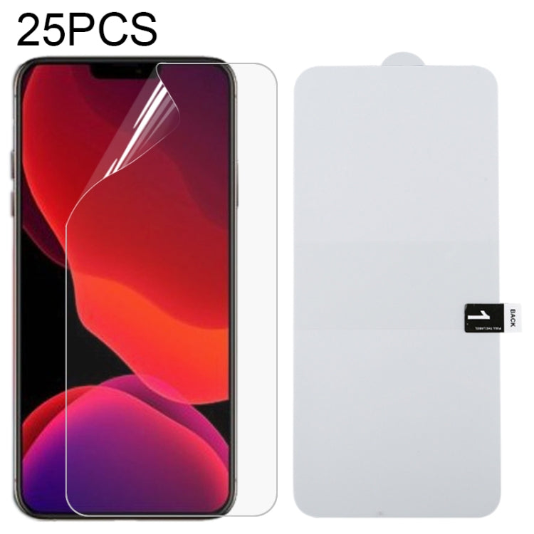25 PCS Full Screen Protector Explosion-proof Hydrogel Film, For iPhone 12 mini, For iPhone 12 / 12 Pro, For iPhone 12 Pro Max, For Samsung Galaxy A11, For Samsung Galaxy M21, For Samsung Galaxy M31, For Samsung Galaxy A41, For Samsung Galaxy Note20����... - HoMEdemic™ 