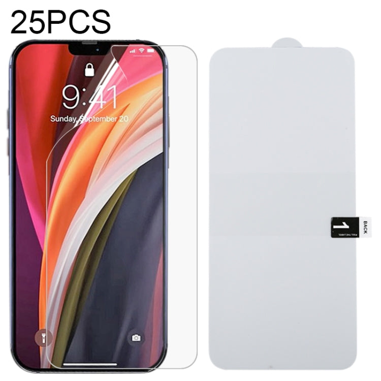 25 PCS Full Screen Protector Explosion-proof Hydrogel Film, For iPhone 12 mini, For iPhone 12 / 12 Pro, For iPhone 12 Pro Max, For Samsung Galaxy A11, For Samsung Galaxy M21, For Samsung Galaxy M31, For Samsung Galaxy A41, For Samsung Galaxy Note20����... - HoMEdemic™ 