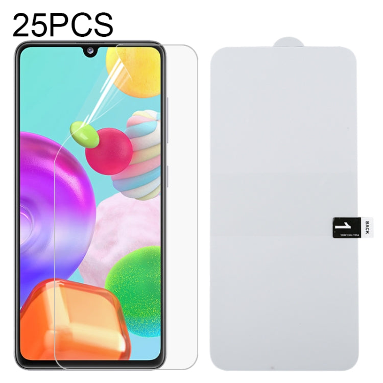 25 PCS Full Screen Protector Explosion-proof Hydrogel Film, For iPhone 12 mini, For iPhone 12 / 12 Pro, For iPhone 12 Pro Max, For Samsung Galaxy A11, For Samsung Galaxy M21, For Samsung Galaxy M31, For Samsung Galaxy A41, For Samsung Galaxy Note20����... - HoMEdemic™ 