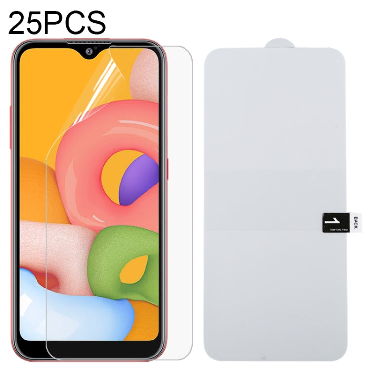25 PCS Full Screen Protector Explosion-proof Hydrogel Film, For iPhone 12 mini, For iPhone 12 / 12 Pro, For iPhone 12 Pro Max, For Samsung Galaxy A11, For Samsung Galaxy M21, For Samsung Galaxy M31, For Samsung Galaxy A41, For Samsung Galaxy Note20����... - HoMEdemic™ 
