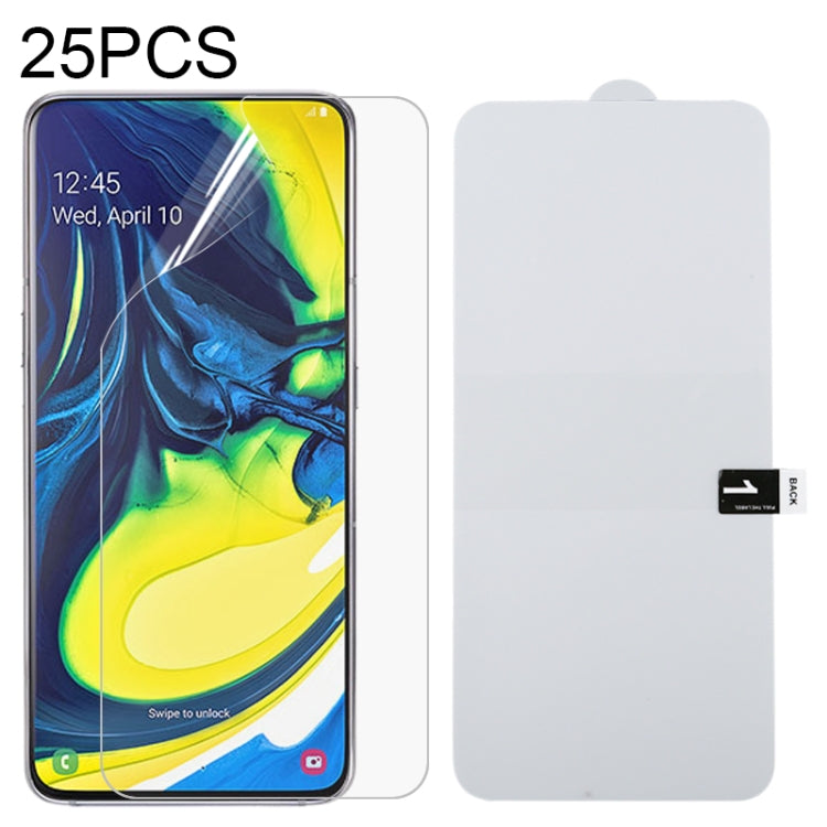 25 PCS Full Screen Protector Explosion-proof Hydrogel Film, For iPhone 12 mini, For iPhone 12 / 12 Pro, For iPhone 12 Pro Max, For Samsung Galaxy A11, For Samsung Galaxy M21, For Samsung Galaxy M31, For Samsung Galaxy A41, For Samsung Galaxy Note20����... - HoMEdemic™ 