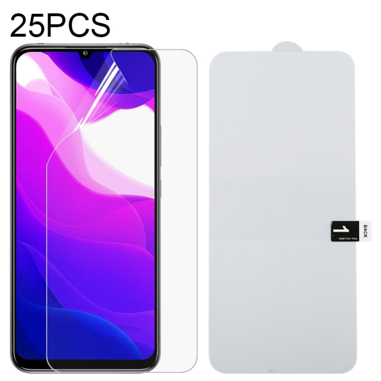25 PCS Full Screen Protector Explosion-proof Hydrogel Film, For iPhone 12 mini, For iPhone 12 / 12 Pro, For iPhone 12 Pro Max, For Samsung Galaxy A11, For Samsung Galaxy M21, For Samsung Galaxy M31, For Samsung Galaxy A41, For Samsung Galaxy Note20����... - HoMEdemic™ 