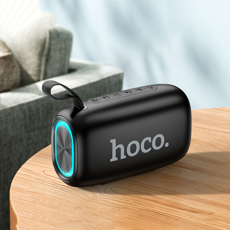hoco HC25 Radiante Sports Bluetooth 5.2 Speaker Support TWS / FM(Black) - HoMEdemic™ 