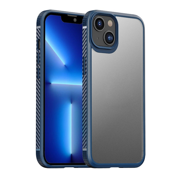 iPAKY Shockproof PC + TPU Protective Phone Case For iPhone 14 Max(Blue) - HoMEdemic™ 