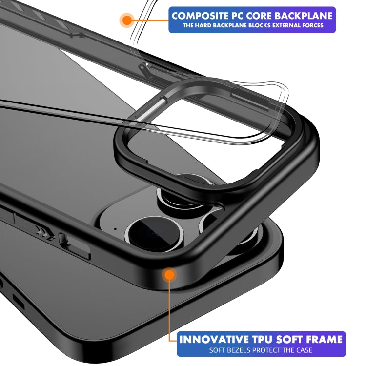 iPAKY Shockproof PC + TPU Protective Phone Case For iPhone 14 Max(Blue) - HoMEdemic™ 