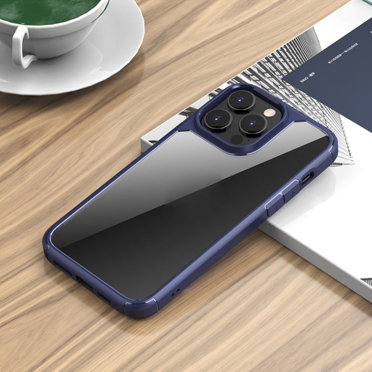 iPAKY Shockproof PC + TPU Protective Phone Case For iPhone 14 Pro(Blue) - HoMEdemic™ 