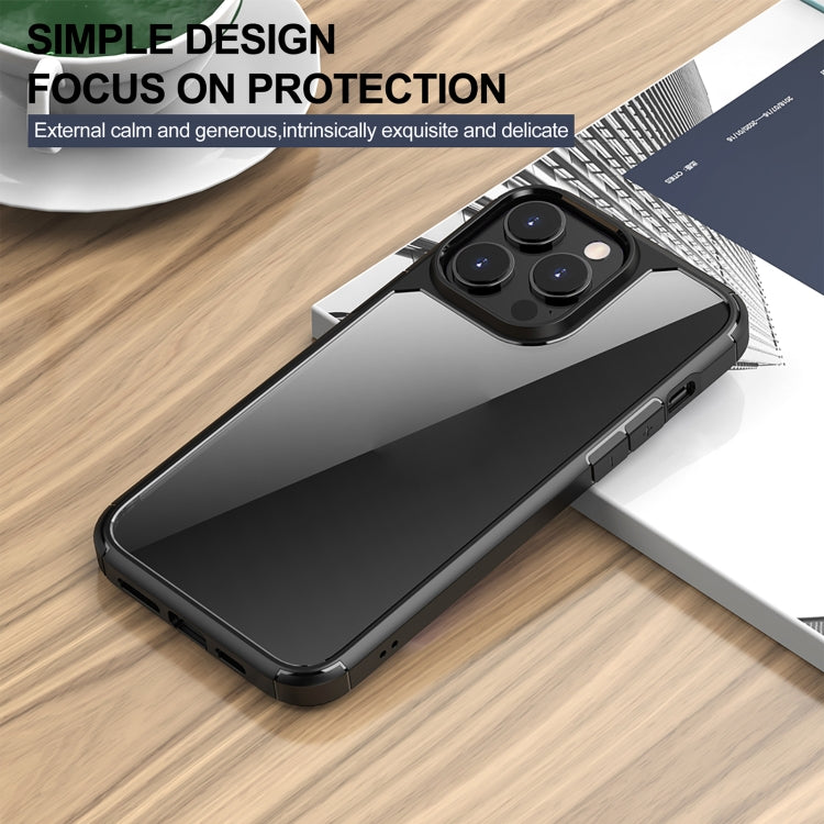 iPAKY Shockproof PC + TPU Protective Phone Case For iPhone 14 Pro Max(Black) - HoMEdemic™ 