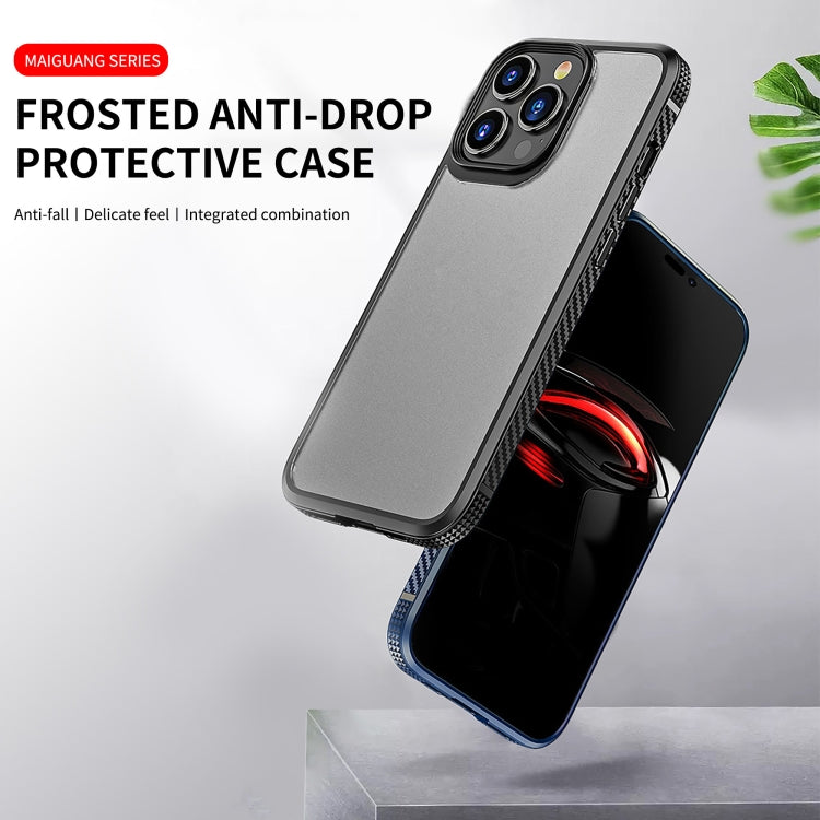 iPAKY Shockproof PC + TPU Protective Phone Case For iPhone 14 Pro Max(Blue) - HoMEdemic™ 