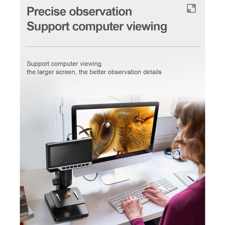 inskam315 7 inch IPS Screen 2000X 12MP HD Digital Microscope - HoMEdemic™ 