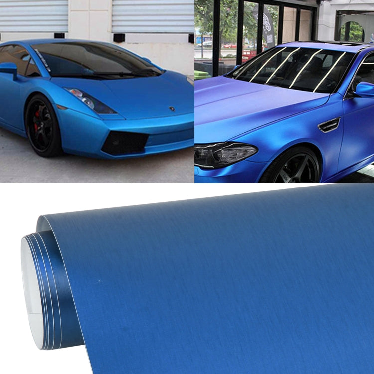 1.52 * 0.5m Waterproof PVC Wire Drawing Brushed Chrome Vinyl Wrap Car Sticker Automobile Ice Film Stickers Car Styling Matte Brushed Car Wrap Vinyl Film, CMS3354, CMS3354D, CMS3354E, CMS3354G, CMS3354J, CMS3354M, CMS3354R, CMS3354S, CMS3354TB, CMS3354TT - HoMEdemic™ 
