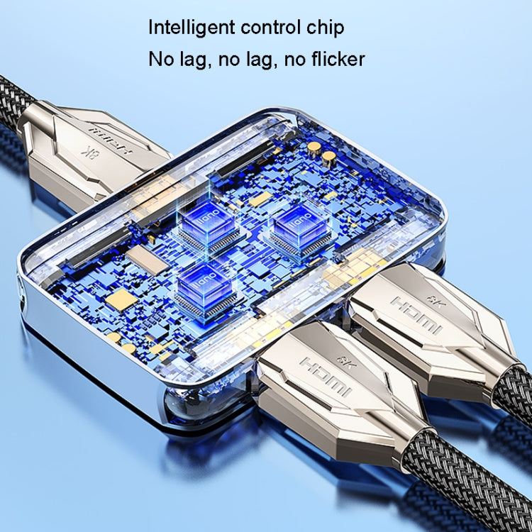 llano LCTS502G 2 In 1 Out 2-Way Conversion HDMI Switcher Version 2.1 8K Ultra HD Video - HoMEdemic™ 