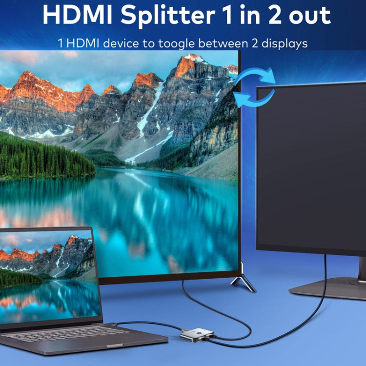 llano LCTS502G 2 In 1 Out 2-Way Conversion HDMI Switcher Version 2.1 8K Ultra HD Video - HoMEdemic™ 