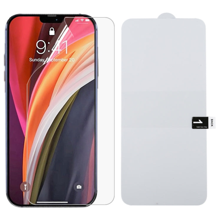 Full Screen Protector Explosion-proof Hydrogel Film, For iPhone 12 mini, For iPhone 12 / 12 Pro, For iPhone 12 Pro Max, For Samsung Galaxy A11, For Samsung Galaxy M21 / M21 2021, For Samsung Galaxy M31, For Samsung Galaxy A41, For Samsung Galaxy Note20... - HoMEdemic™ 
