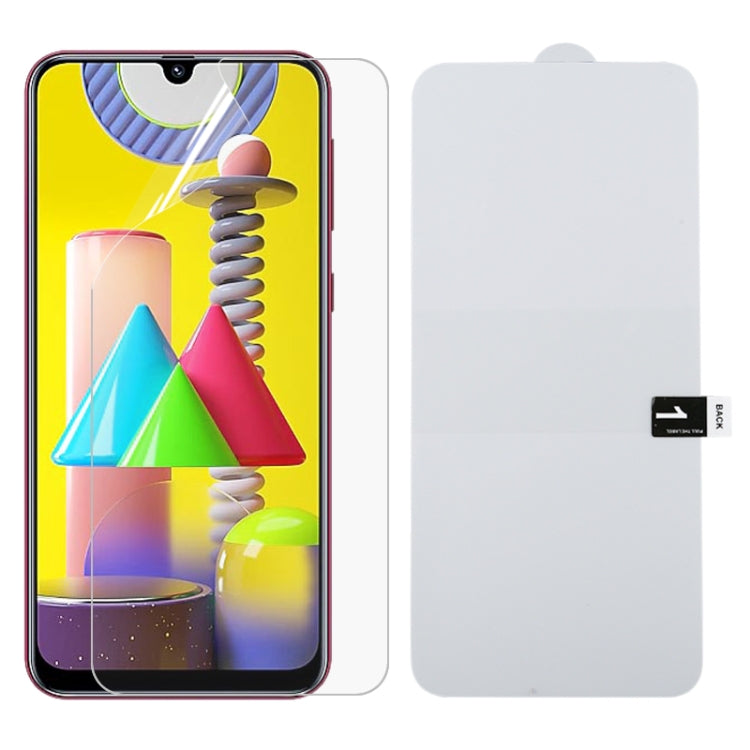 Full Screen Protector Explosion-proof Hydrogel Film, For iPhone 12 mini, For iPhone 12 / 12 Pro, For iPhone 12 Pro Max, For Samsung Galaxy A11, For Samsung Galaxy M21 / M21 2021, For Samsung Galaxy M31, For Samsung Galaxy A41, For Samsung Galaxy Note20... - HoMEdemic™ 