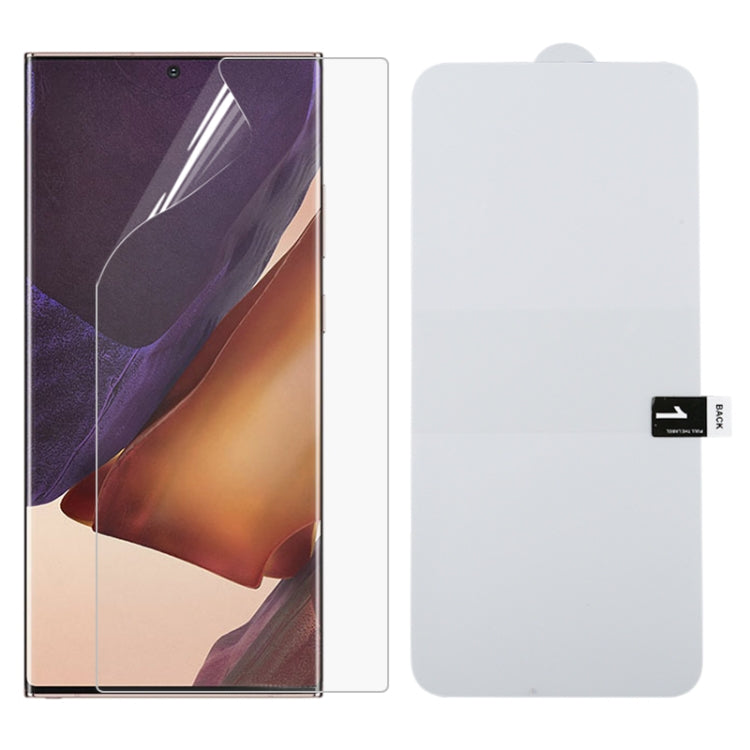 Full Screen Protector Explosion-proof Hydrogel Film, For iPhone 12 mini, For iPhone 12 / 12 Pro, For iPhone 12 Pro Max, For Samsung Galaxy A11, For Samsung Galaxy M21 / M21 2021, For Samsung Galaxy M31, For Samsung Galaxy A41, For Samsung Galaxy Note20... - HoMEdemic™ 