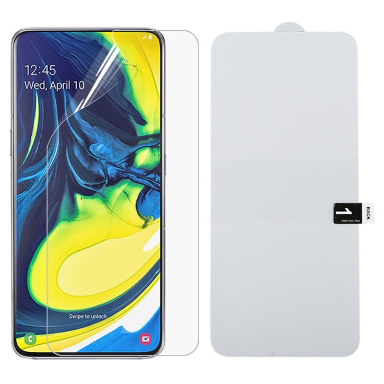 Full Screen Protector Explosion-proof Hydrogel Film, For iPhone 12 mini, For iPhone 12 / 12 Pro, For iPhone 12 Pro Max, For Samsung Galaxy A11, For Samsung Galaxy M21 / M21 2021, For Samsung Galaxy M31, For Samsung Galaxy A41, For Samsung Galaxy Note20... - HoMEdemic™ 
