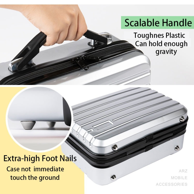 ls-S004 Portable Waterproof Drone Handbag Storage Bag for DJI Mavic Mini 2(Black + Red Liner) - HoMEdemic™ 