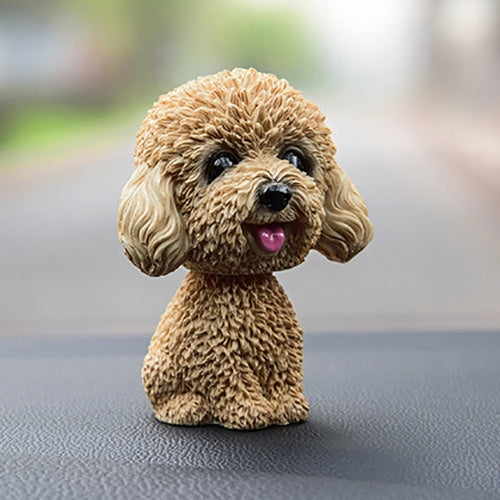 Shaking Head Dog Car Ornaments Resins Lovely Cartoon Dog New Year Gifts with Double-sided Adhesive Tape, Bulldog Cartoon Dog, Husky Dog Cartoon Dog, Corgi Dog Cartoon Dog, White Teddy Cartoon Dog, Brown Teddy Cartoon Dog, Yellow Teddy Cartoon Dog      ... - HoMEdemic™