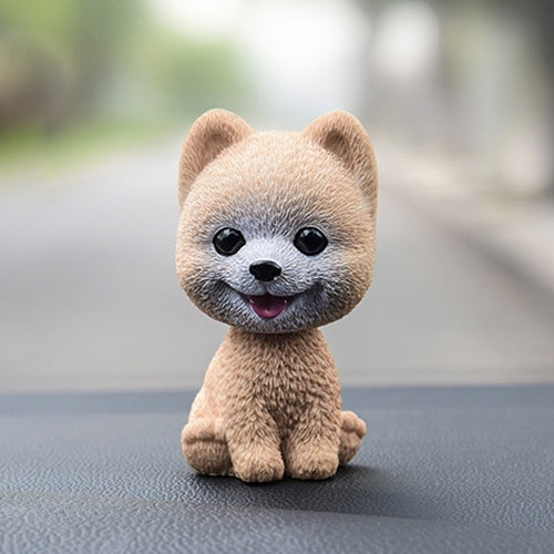 Shaking Head Dog Car Ornaments Resins Lovely Cartoon Dog New Year Gifts with Double-sided Adhesive Tape, Bulldog Cartoon Dog, Husky Dog Cartoon Dog, Corgi Dog Cartoon Dog, White Teddy Cartoon Dog, Brown Teddy Cartoon Dog, Yellow Teddy Cartoon Dog      ... - HoMEdemic™