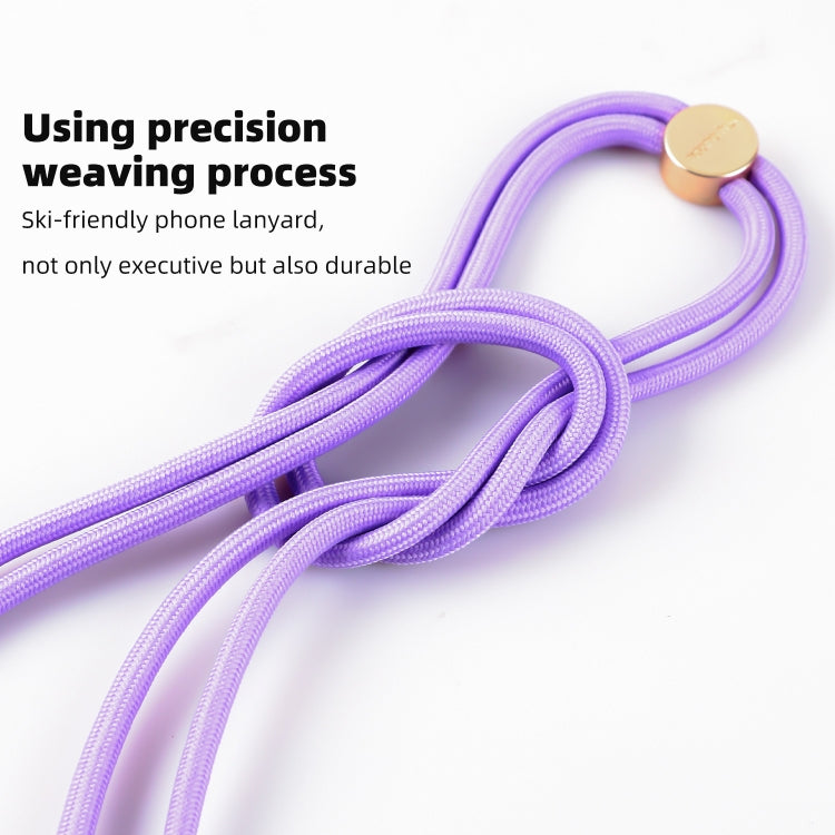 mutural Universal Mobile Phone Solid Color Lanyard(Purple) - HoMEdemic™ 