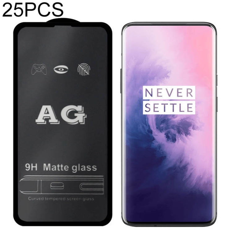 25 PCS AG Matte Frosted Full Cover Tempered Glass, For iPhone 6 & 6s, For iPhone 6 Plus & 6s Plus, For iPhone 8 & 7, For iPhone 8 Plus & 7 Plus, For iPhone XS / X, For iPhone XR, For iPhone XS Max / 11 Pro Max, For OnePlus 6, For OnePlus 6T, For OnePlus 7 - HoMEdemic™ 