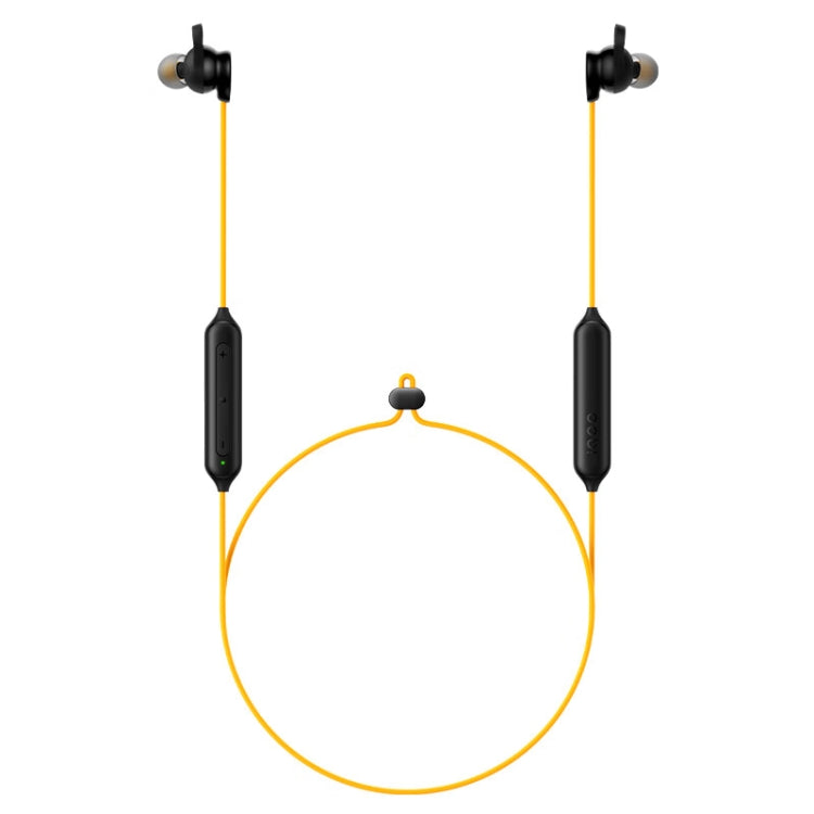 vivo IQOO Stereo Surround Sound Bluetooth Hanging Neck Magnetic Sports Earphones(Yellow) - HoMEdemic™ 