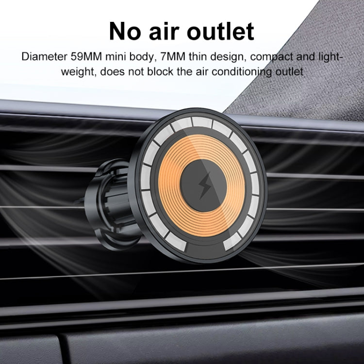 wlons Air Outlet Transparent Magnetic Car Holder - HoMEdemic™ 